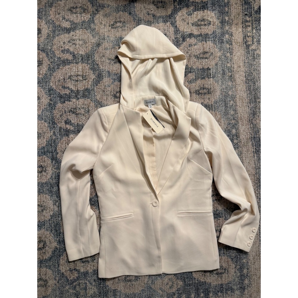 Evereve Frankie Hooded Blazer Medium NWT